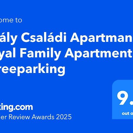 Kiraly Csaladi Apartman- Royal Family Apartment #Freegarage Budapeste Exterior foto